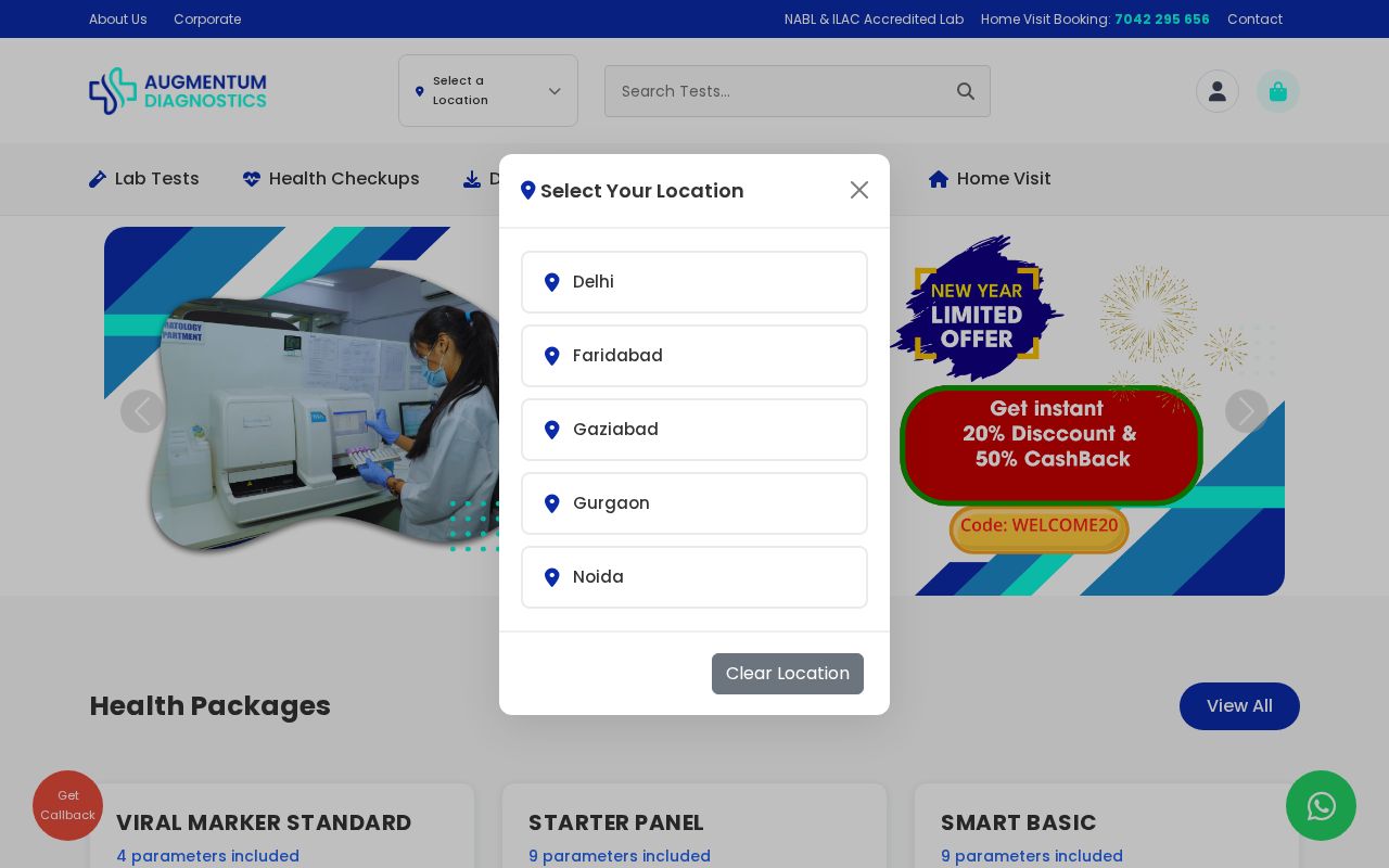 Augmentum Diagnostics screenshot